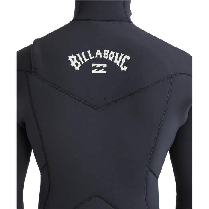 2024 Billabong Mens Absolute Natural 5/4mm Hooded Chest Zip Wetsuit ABYW200120 - Black